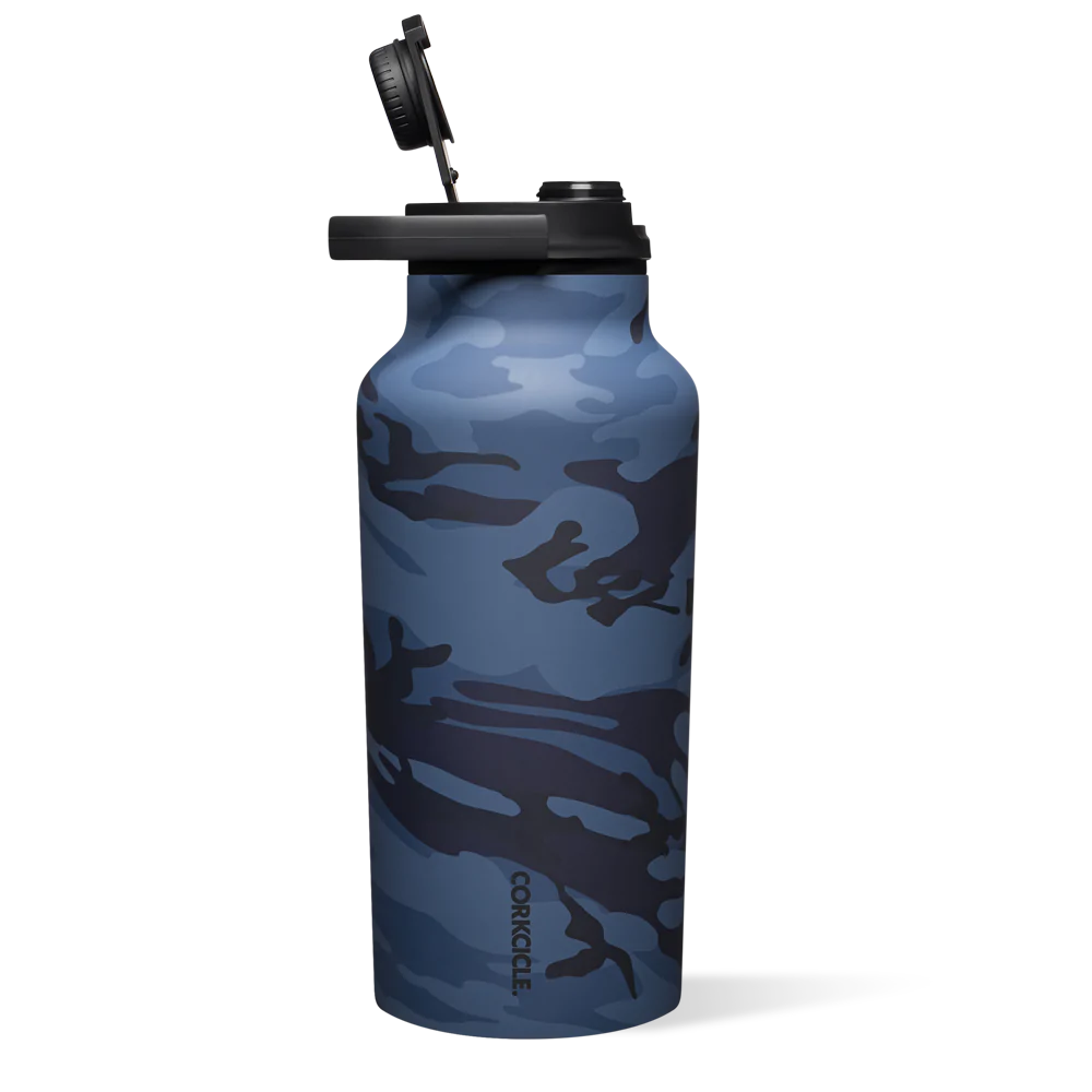 flintronic Botella Termica, 500ML Botella de Agua de Acero Inoxidable,  Aislamiento de Vacío de Doble Pared, Botellas de Frío/Caliente Sin BPA &  Eco Friendly, con 1 Portavasos y 1 Cepillo : 